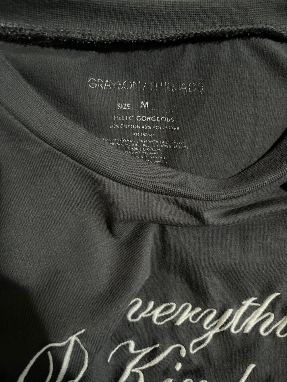 Grayson Threads Dark Gray Short-Sleeve Tee - Picture 3 of 3